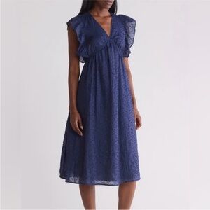Wishlist Blue Midi Dress Size Small